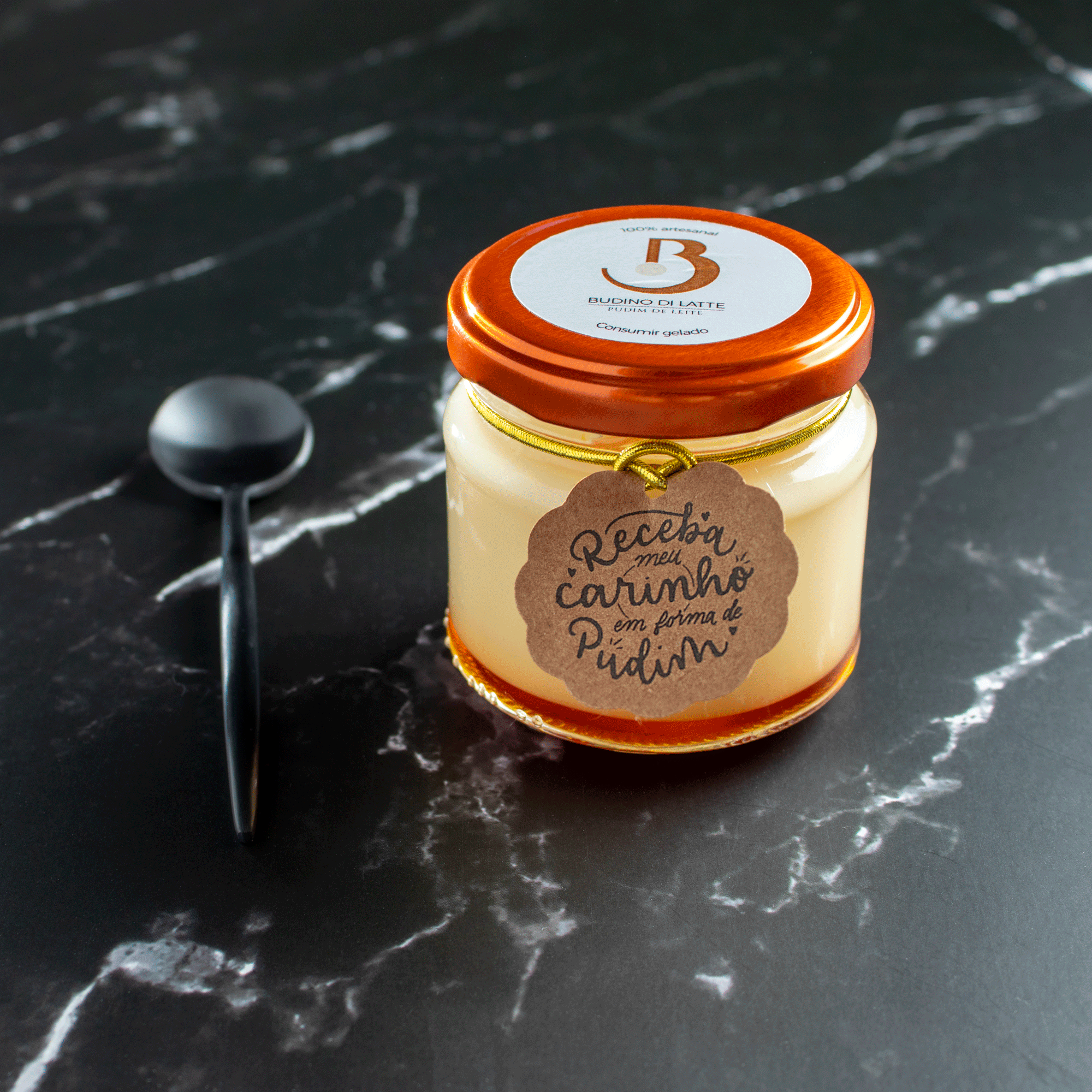 pudim, budino di latte, piccolo, pudim de leite