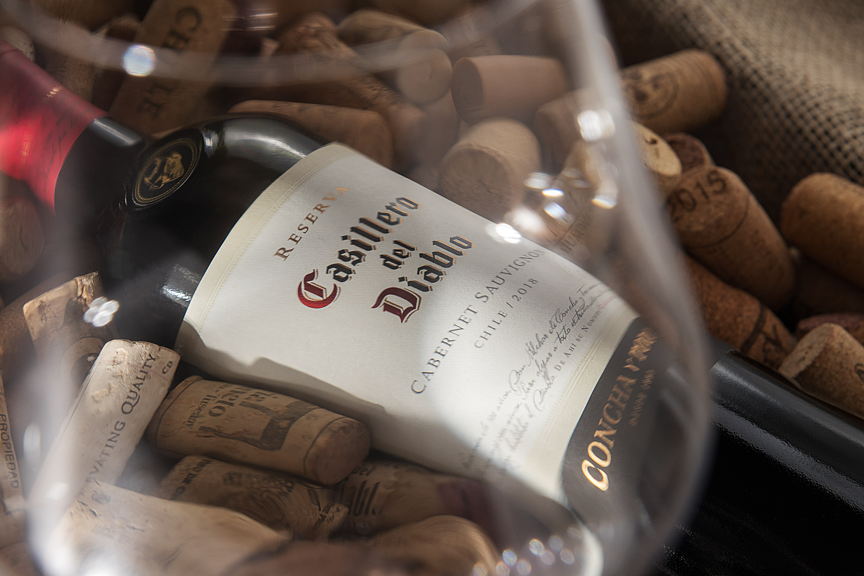 casillero del diablo, concha y toro, vinho, adega, rolhas, fotografia de produtos, daniel perez fotógrafo, daniel perez fotografia